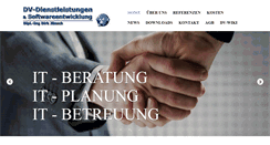 Desktop Screenshot of dv-dienst.de