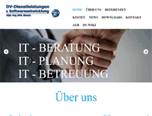 Tablet Screenshot of dv-dienst.de